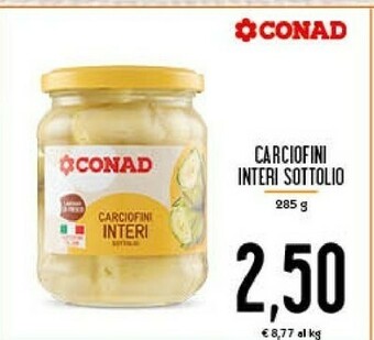 Carciofini sott'olio