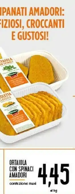 Conad Amadori Spinacine offerta