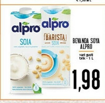 Conad Alpro Latte di soia offerta