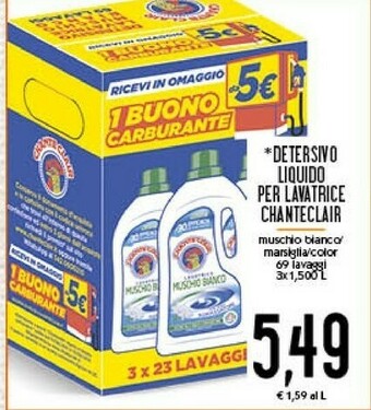 Conad Chanteclair Detersivo lavatrice offerta