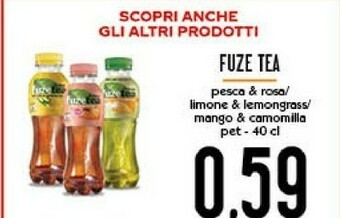 Conad Fuze tea The offerta