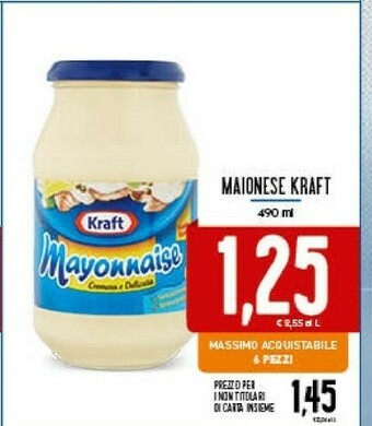 Conad Kraft Maionese offerta