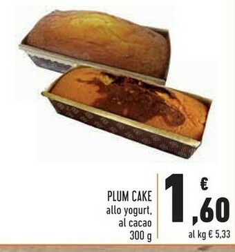 Conad Plum cake offerta