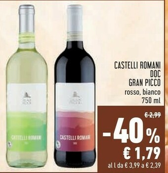 Conad Castelli Vino offerta