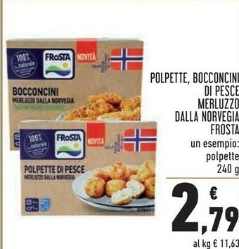 Conad Frosta Filetti di merluzzo offerta