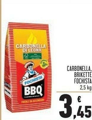 Conad Fochista Carbonella offerta