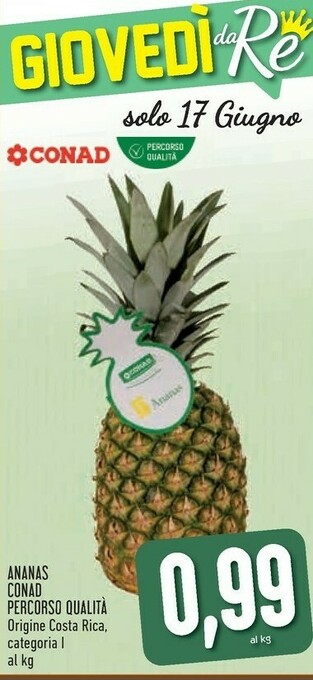 Conad Ananas offerta