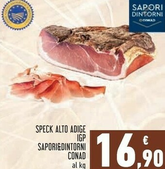 Conad Sapori Speck offerta