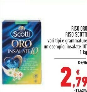 Conad Scotti Riso offerta
