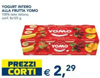 Esselunga Yomo Yogurt Intero Alla Frutta 8 x 125 g offerta