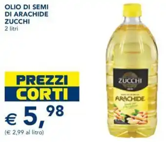 Esselunga Zucchi Olio di Semi di Arachide 1 litri offerta