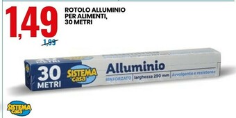 Eurospin Rotoli Alluminio offerta