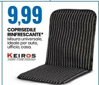 Eurospin Keiros Coprisedile Rinfrescante offerta