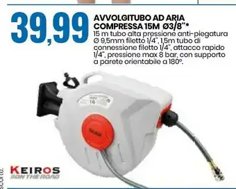 Eurospin Keiros Avvolgitubo Ad Aria Compressa offerta