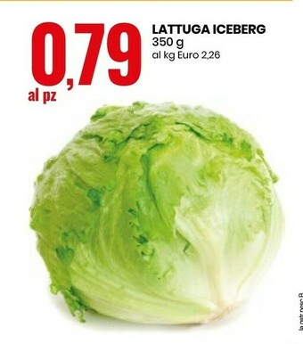 Eurospin Lattuga Iceberg offerta