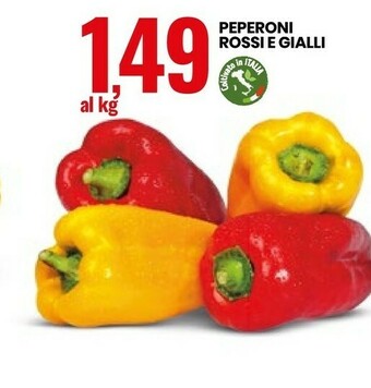 Eurospin Peperoni Rossi E Gialli offerta