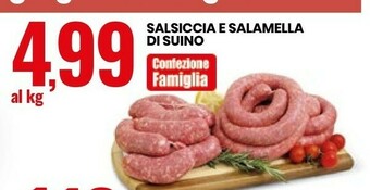 Eurospin Salsiccia E Salamella Di Suino offerta
