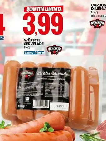 Eurospin Best Brau Wurstel Servelade offerta