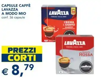 Esselunga Lavazza Capsule Caffè A Modo Mio 36 capsule offerta