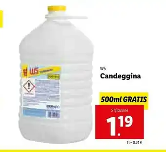 Lidl WS - Candeggina offerta