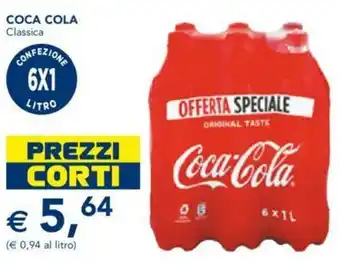 Esselunga Coca Cola Classica 6 x 1 litro offerta