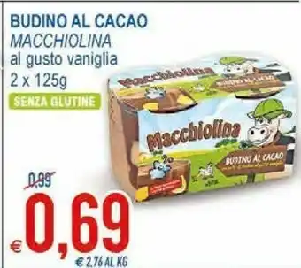 MD Discount Macchiolina Budino Al Cacao offerta