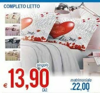MD Discount Completto Letto Matrimoniale offerta