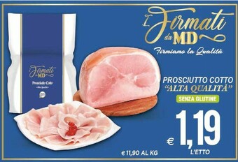 MD Discount Prosciutto Cotto Alta Qualita offerta