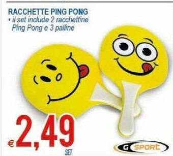 MD Discount Racchette Ping Pong offerta