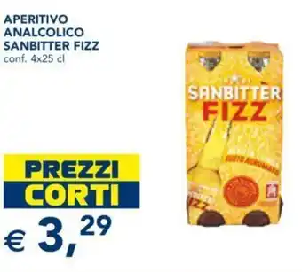 Esselunga Sanbitter Fizz Aperitivo Analcolico 4 x 25 cl offerta