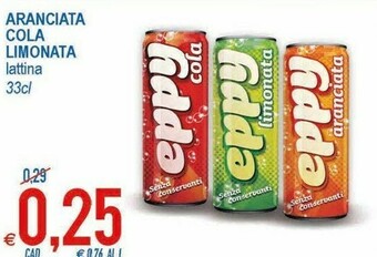 MD Discount Eppy Aranciata / Cola/ Limonata offerta