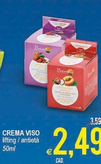 MD Discount Botanika Crema Viso Lifting / Antieta offerta