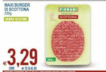 MD Discount Fiorani Maxi Burger Di Scottona offerta