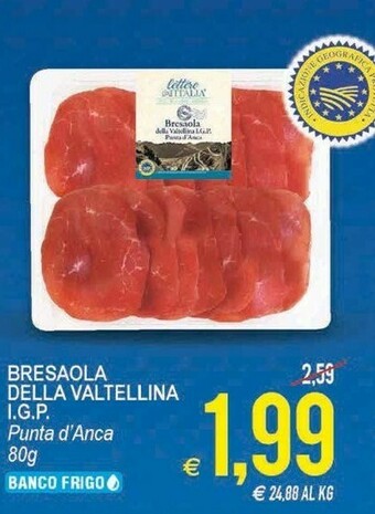 MD Discount Punta D'Anca Bresaola Della Valtellina I.G.P offerta