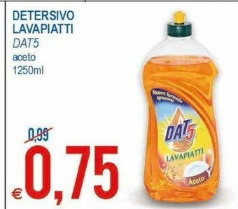 MD Discount DAT5 Detersivo Lavapiati offerta