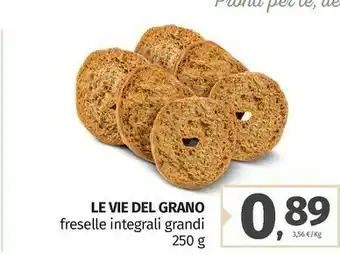 Pam Le Vie Del Grano Freselle Integrali Grandi offerta