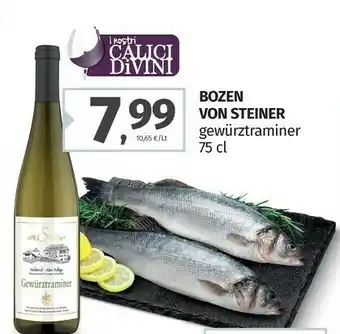 Pam Bozen Von Steiner Gewurztraminer offerta