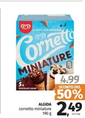 Pam Algida Cornetto Miniature offerta