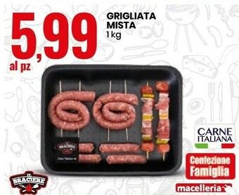 Eurospin Il braciere Grigliati Mista offerta