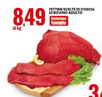Eurospin Fettine Scelte Di Coscia Di Bovino Adulto offerta