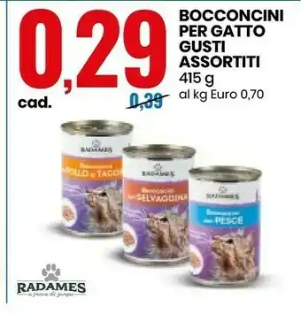 Eurospin Bocconcini Per Gatto offerta
