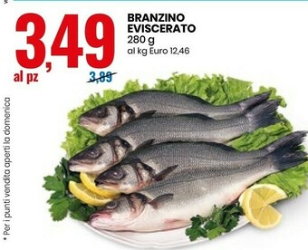 Eurospin Branzino offerta
