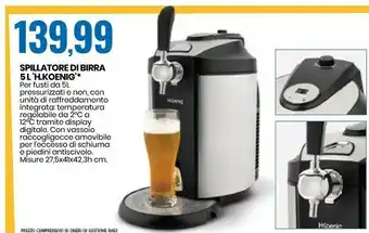 Eurospin Spillatore Di Birra offerta