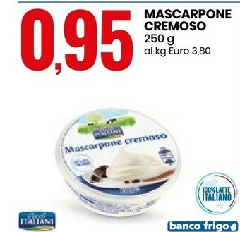 Eurospin Pascoli Italiani Mascarpone Cremoso offerta