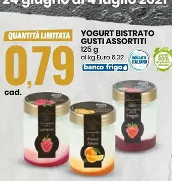 Eurospin Yogurt Bistrato offerta