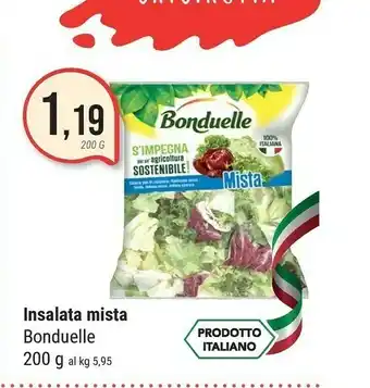 Supermercati Gulliver Bonduelle Insalata offerta