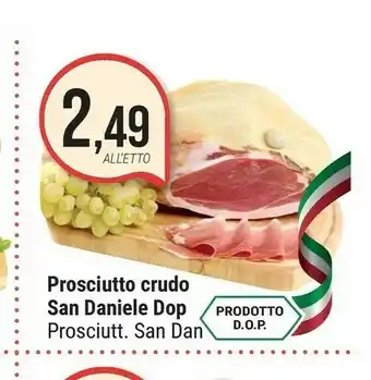 Supermercati Gulliver Prosciutto San Daniele offerta