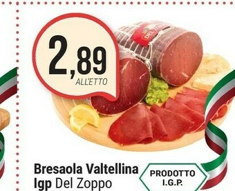 Supermercati Gulliver Bresaola offerta