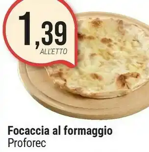 Supermercati Gulliver Focaccia al formaggio offerta