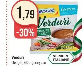 Supermercati Gulliver Orogel Surgelati offerta